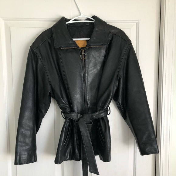 Vintage Leather Jacket - Picture 1 of 4